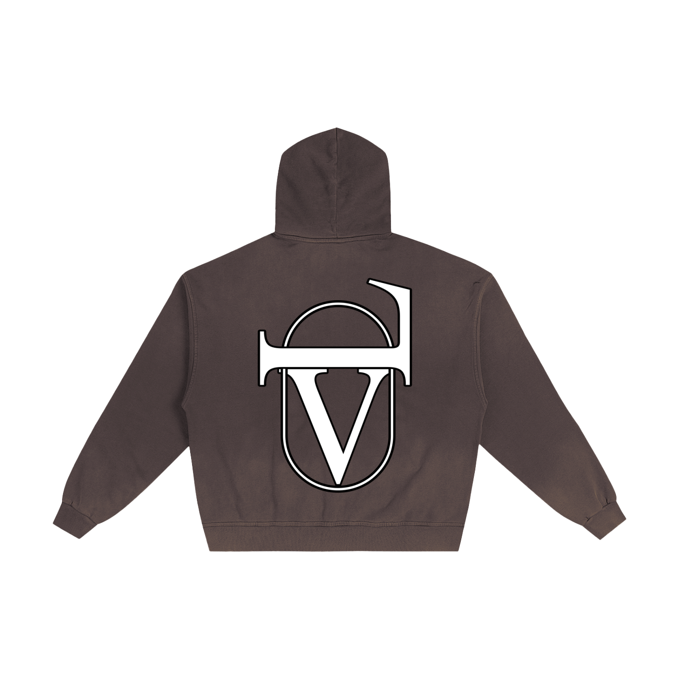 Hand-Frayed Sunfade Zip Hoodie