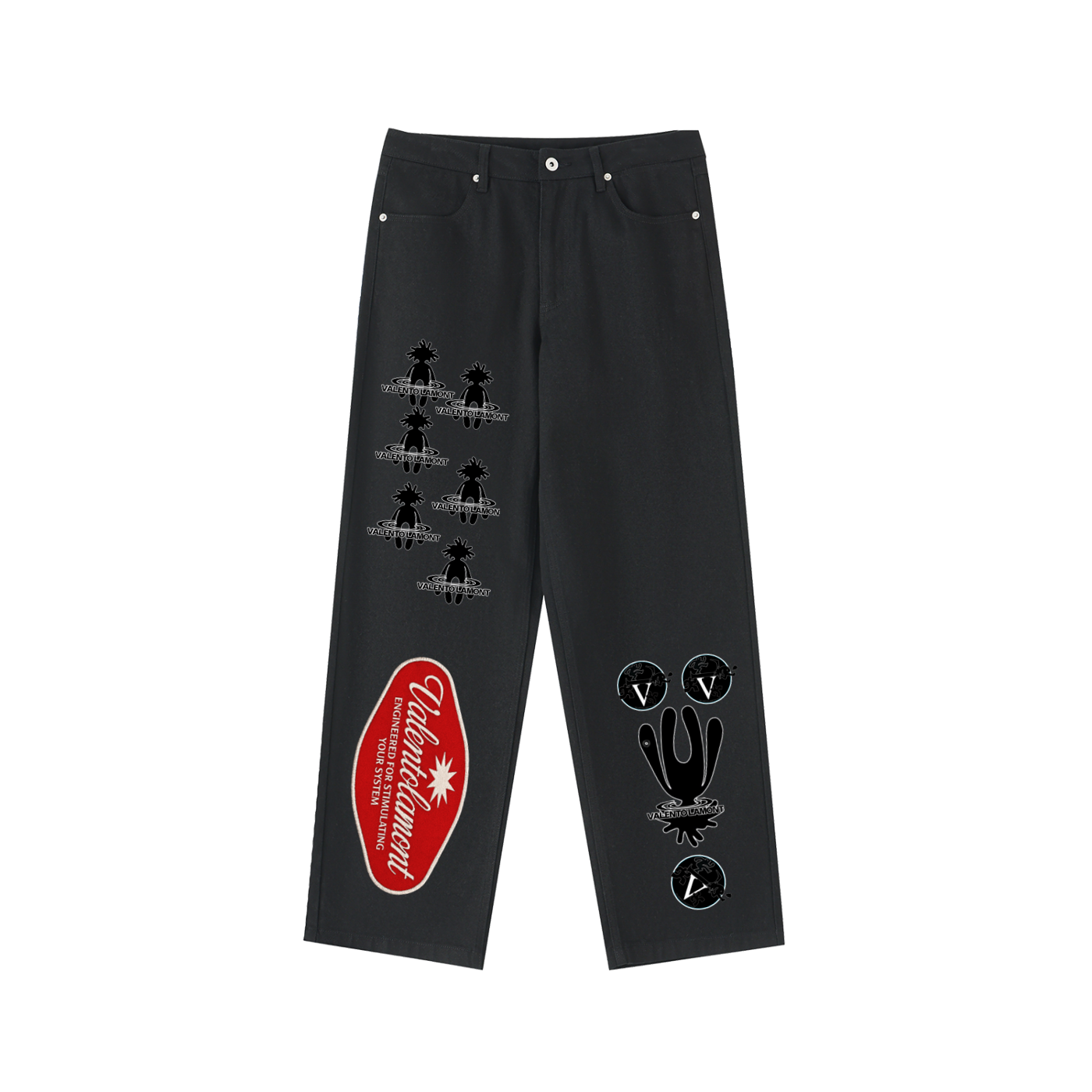 Heavyweight Cotton Straight-Leg Pants