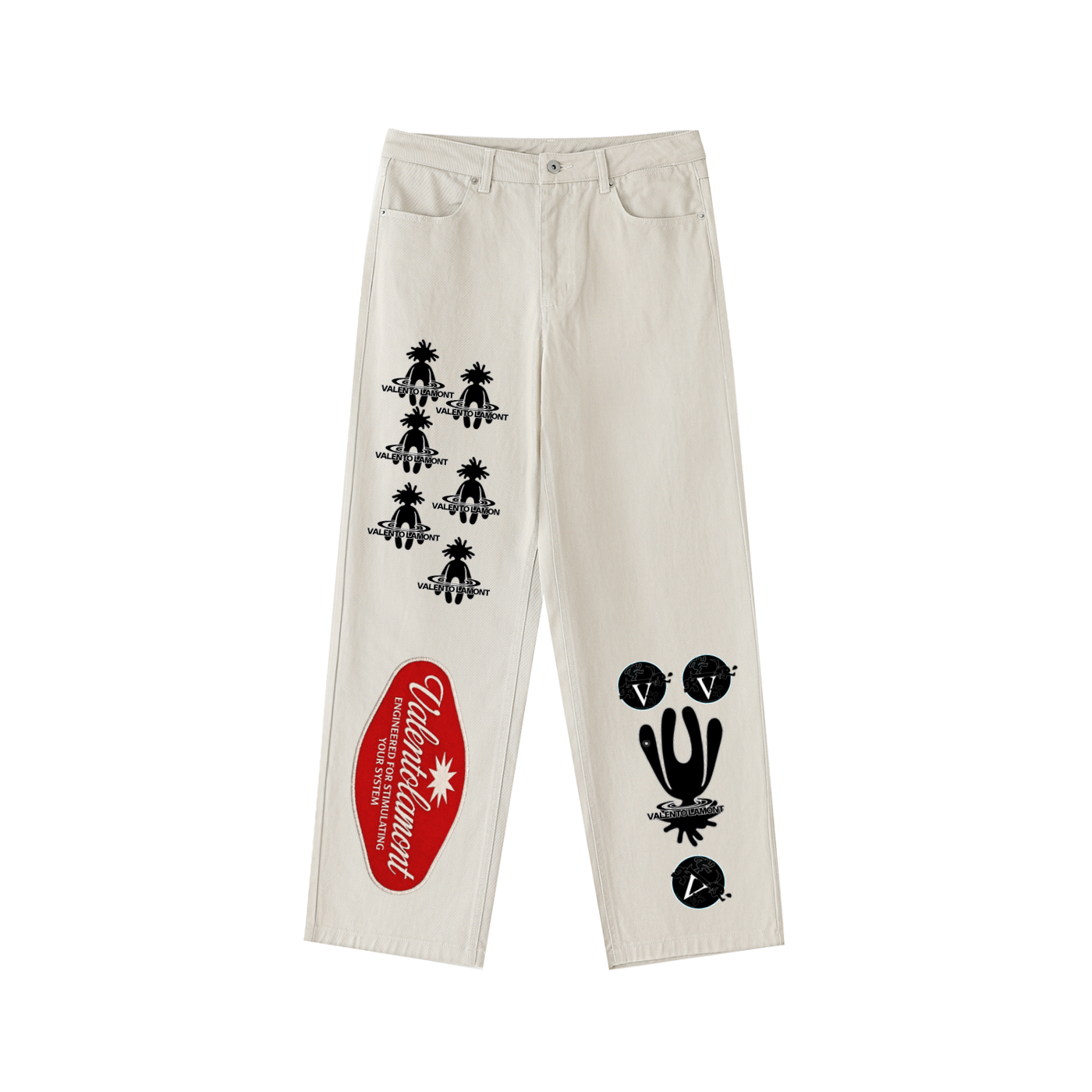 Heavyweight Cotton Straight-Leg Pants
