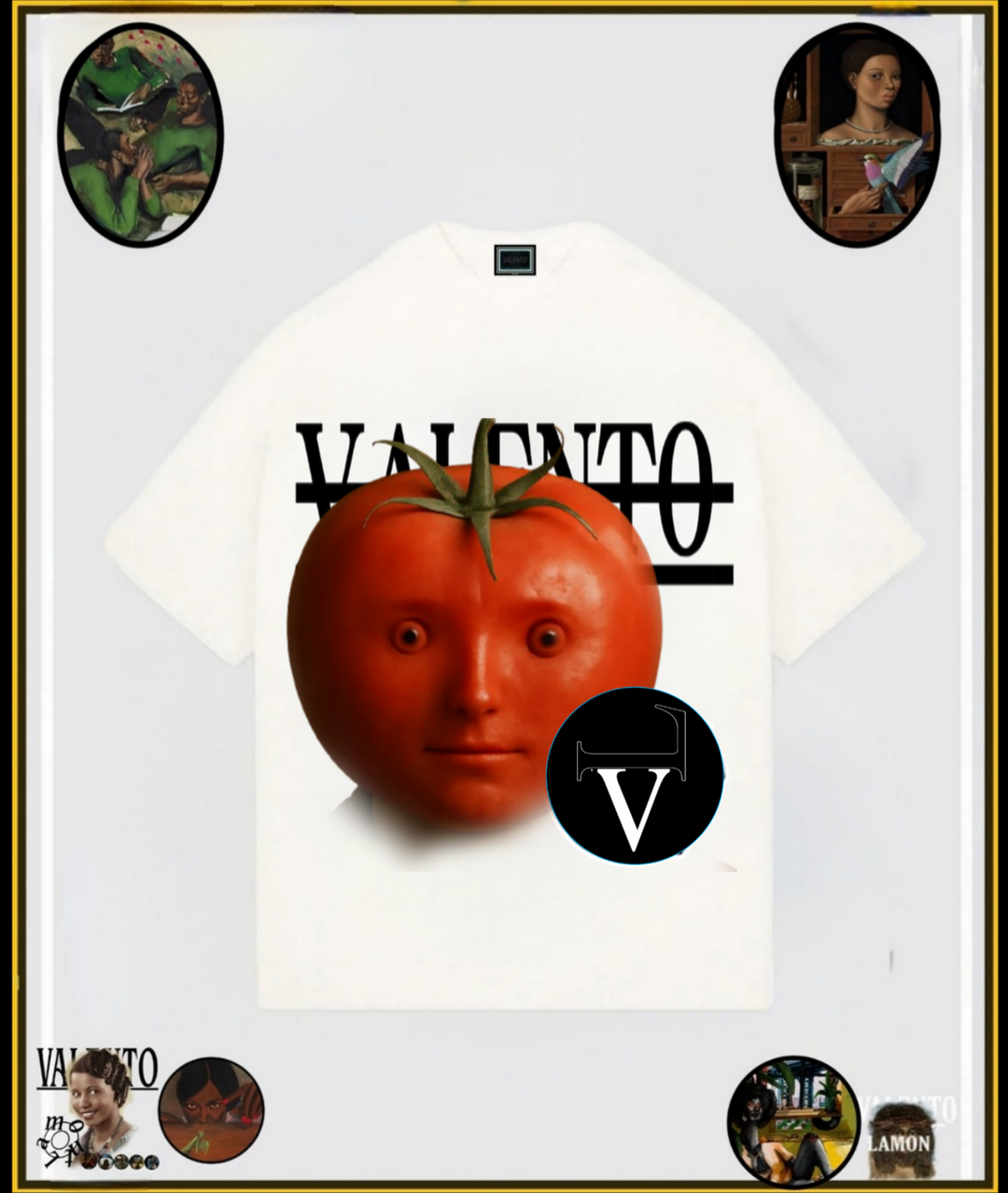 Quirky Tomato Graphic Tee, Unisex Heavy Cotton Tee, Casual Streetwear, Unique Gift, Fun Fashion, Summer Style