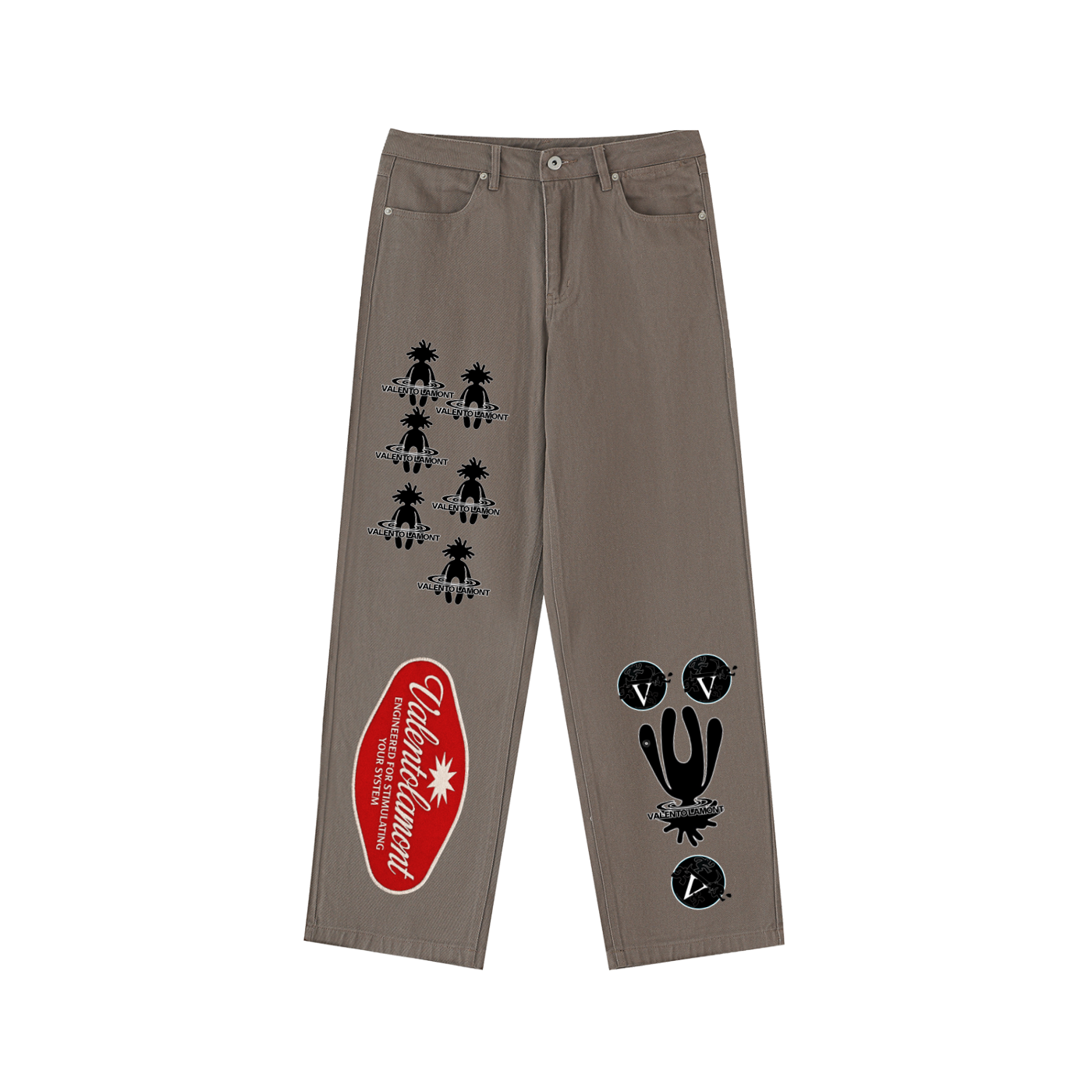 Heavyweight Cotton Straight-Leg Pants