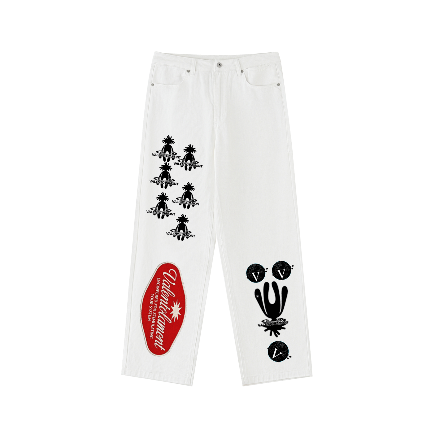 Heavyweight Cotton Straight-Leg Pants