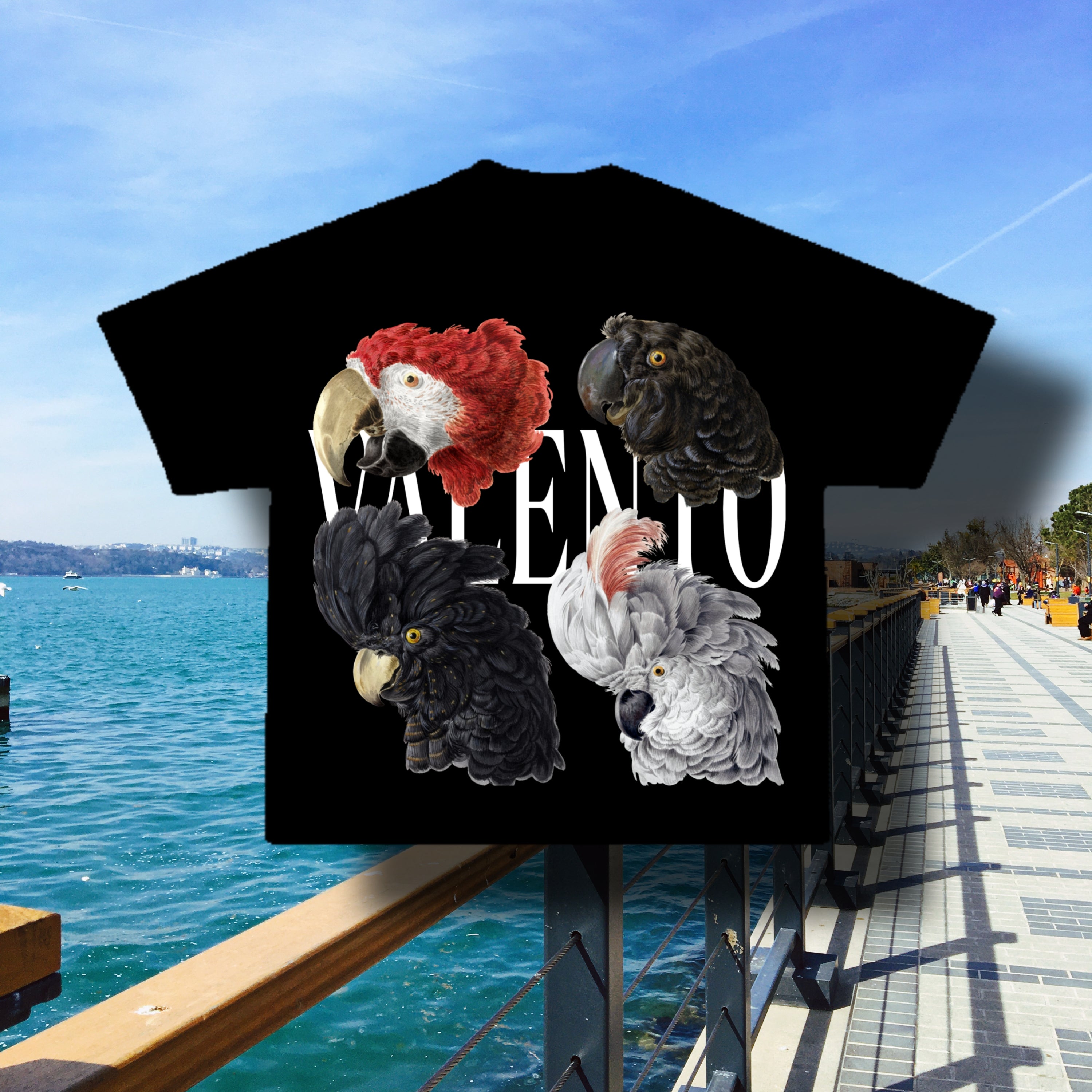 VALENTO  Men's Premium Heavyweight Tee