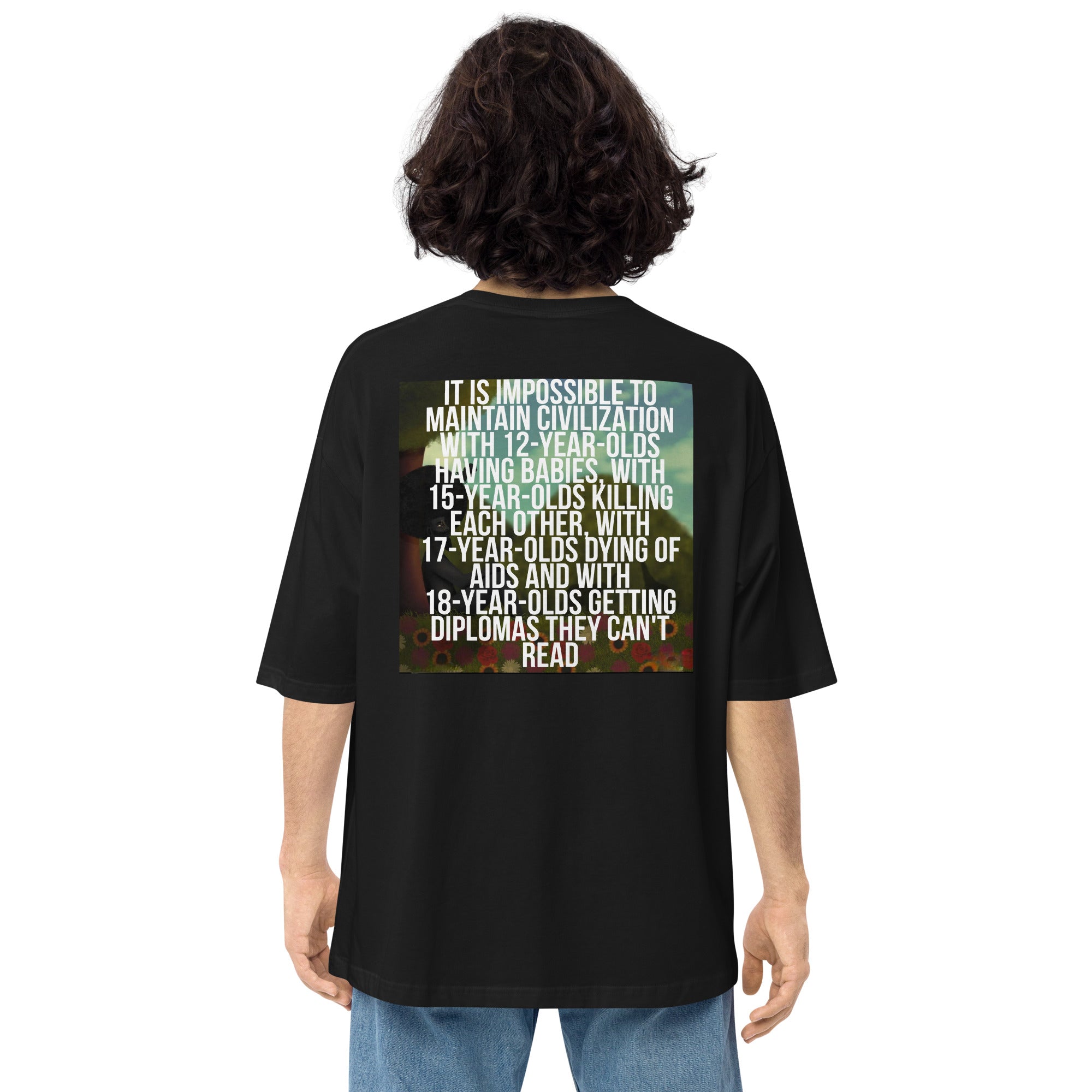 Unisex oversized t-shirt