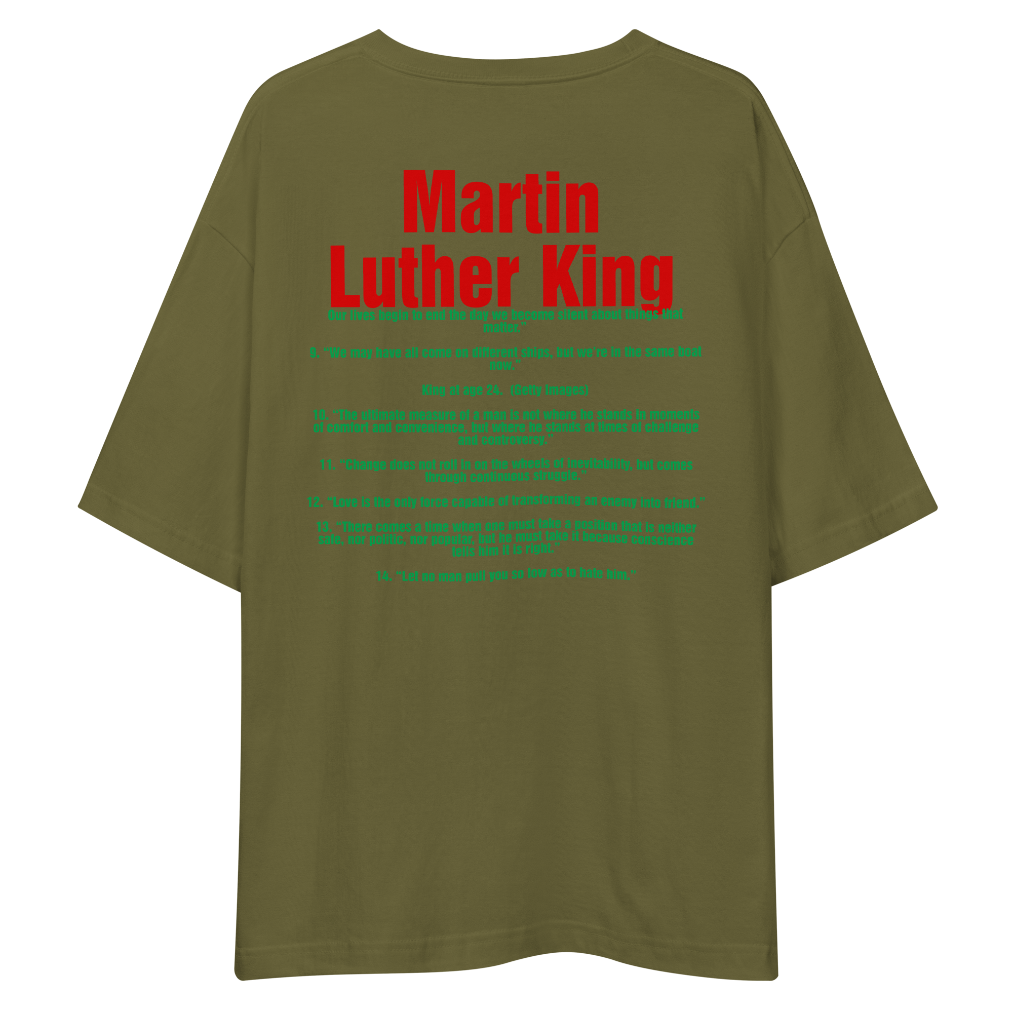 Unisex oversized t-shirt