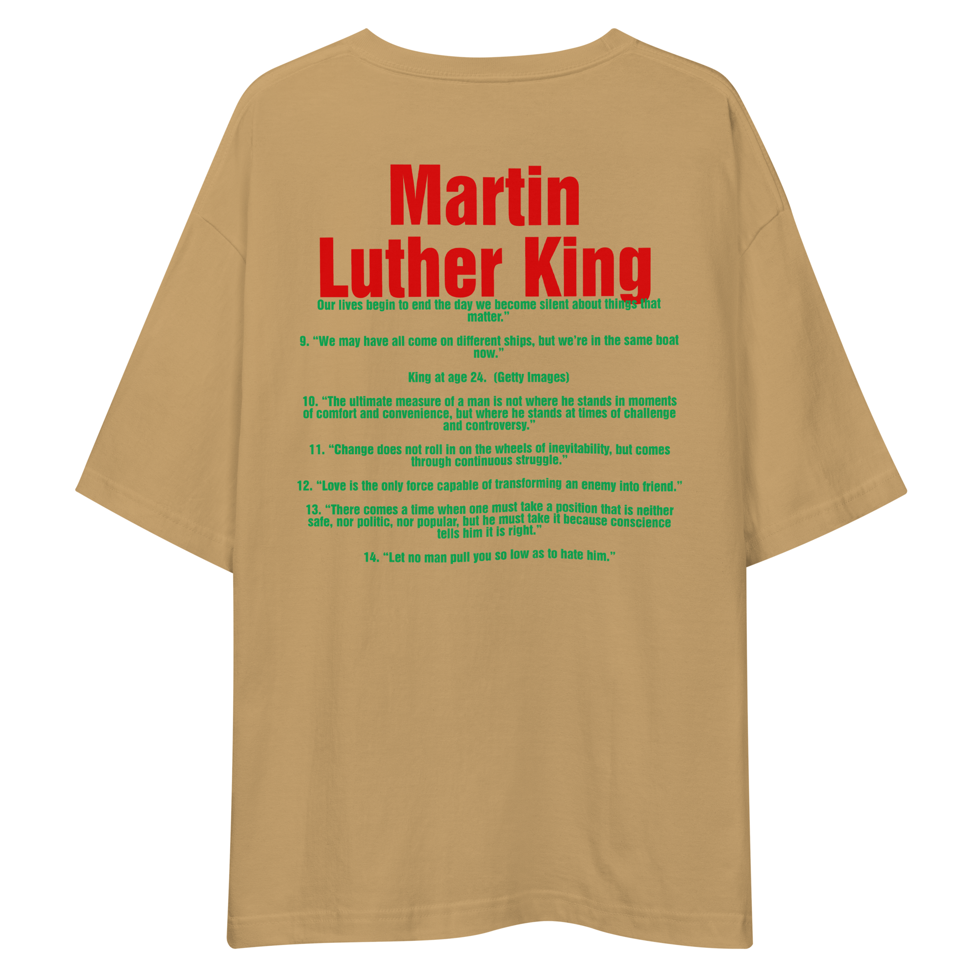 Unisex oversized t-shirt