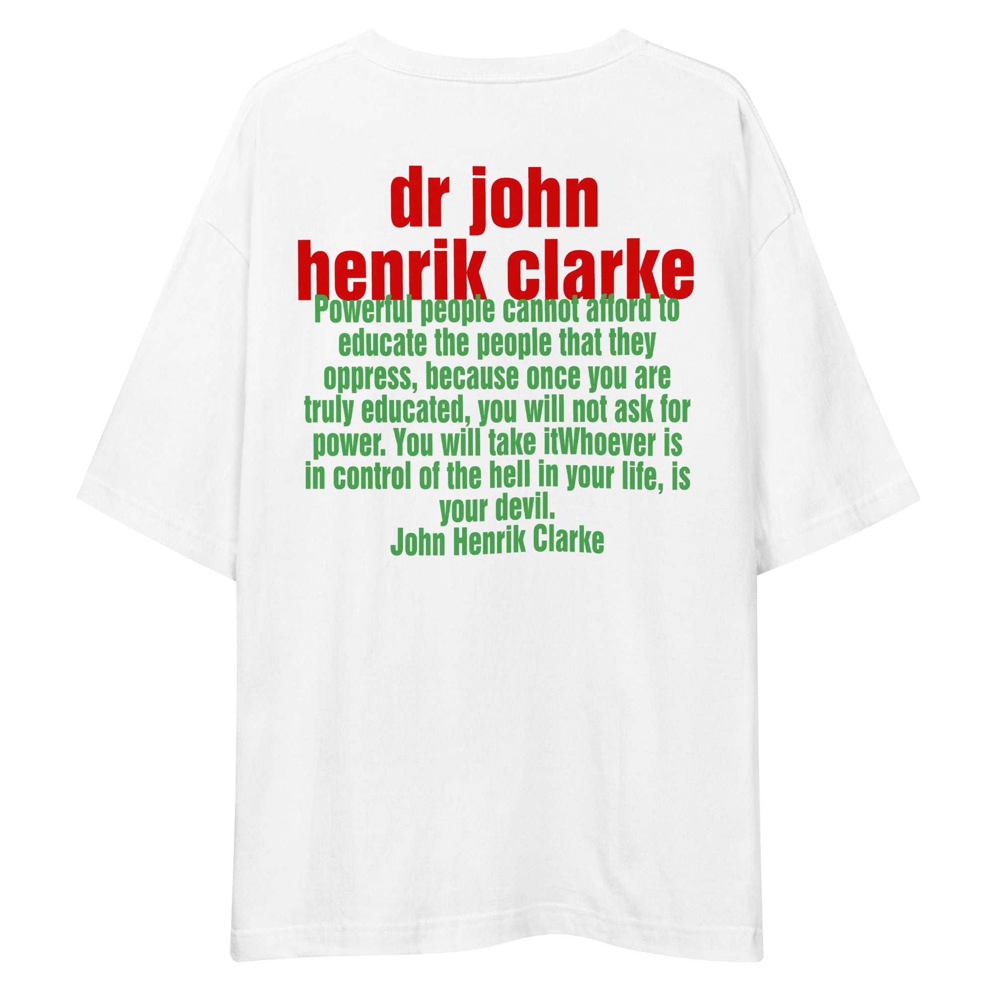 Unisex oversized t-shirt