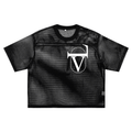 See-through Boxy Net T-shirt