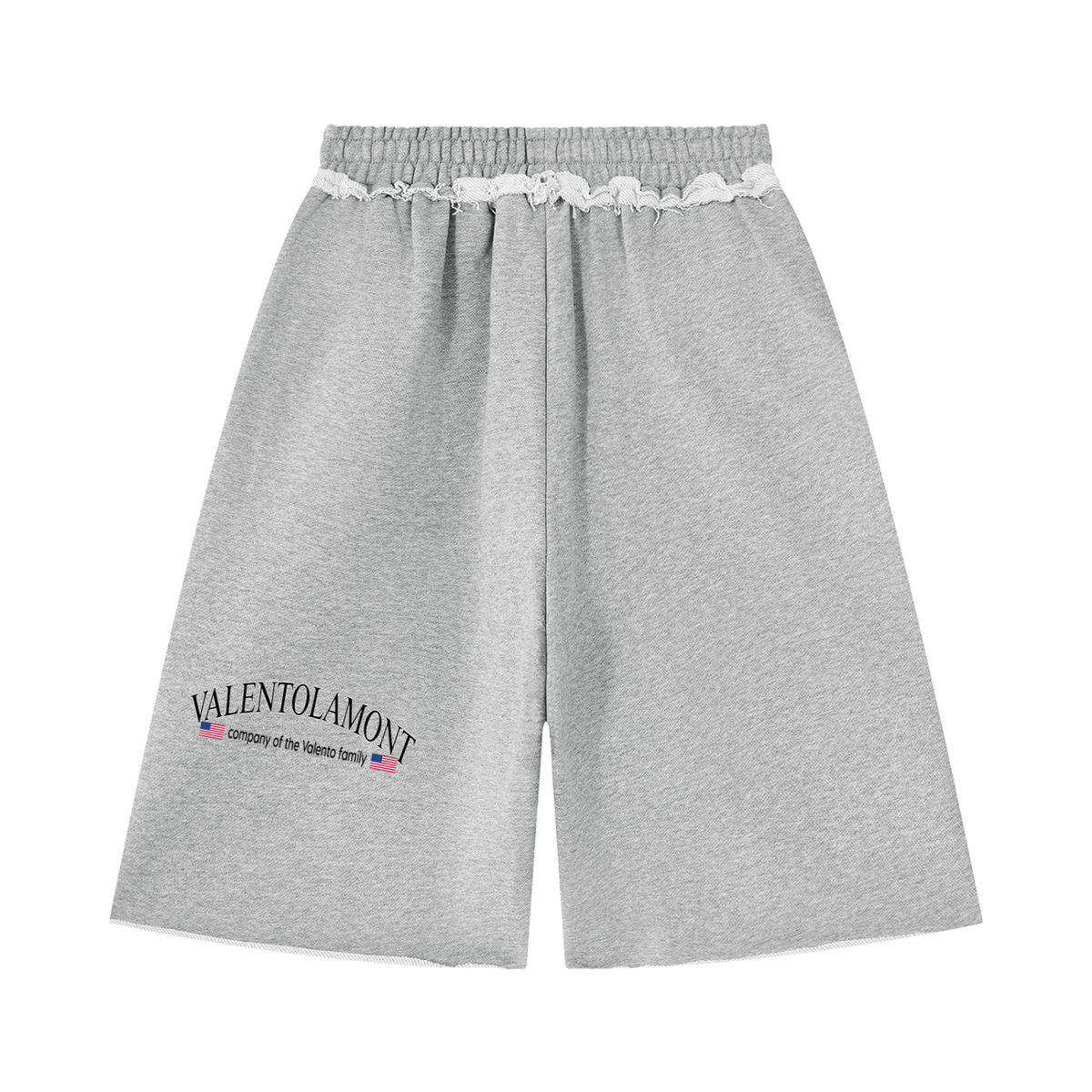 Unisex Heavyweight Raw Edge Shorts