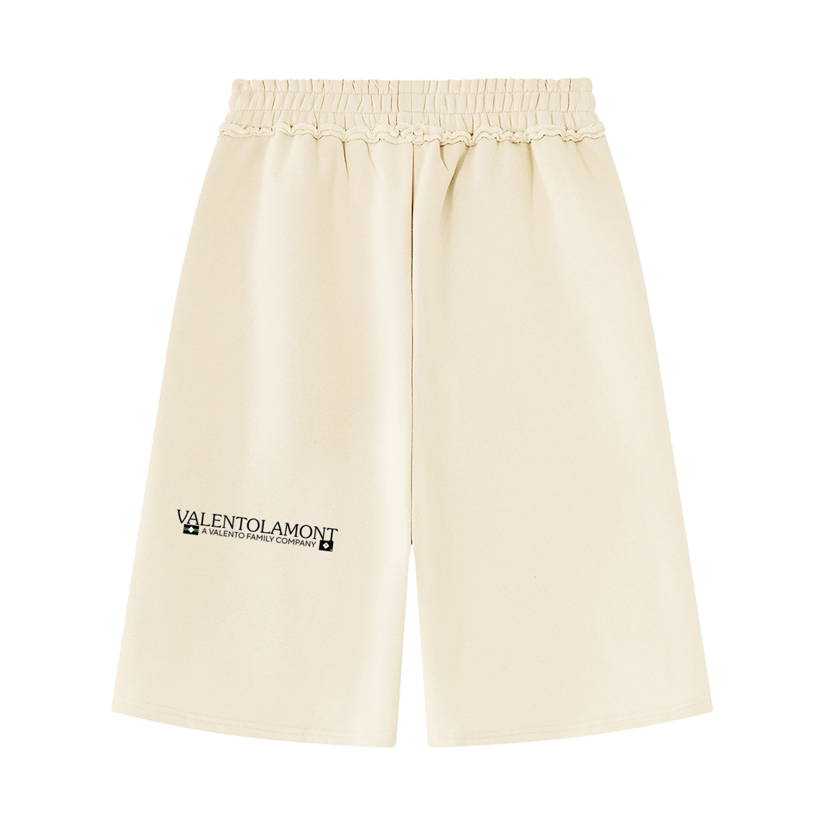 V  Raw Edge Fleece Shorts