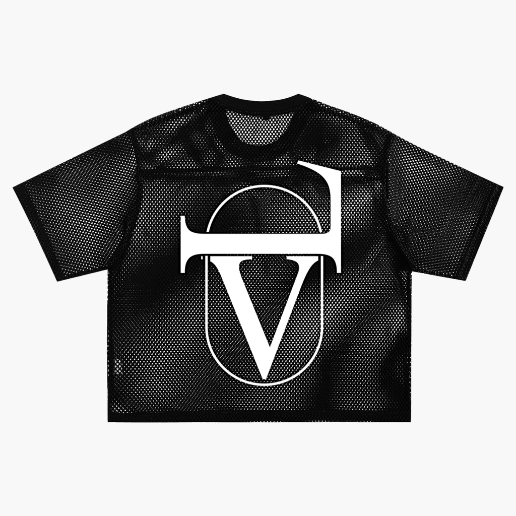 See-through Boxy Net T-Shirt