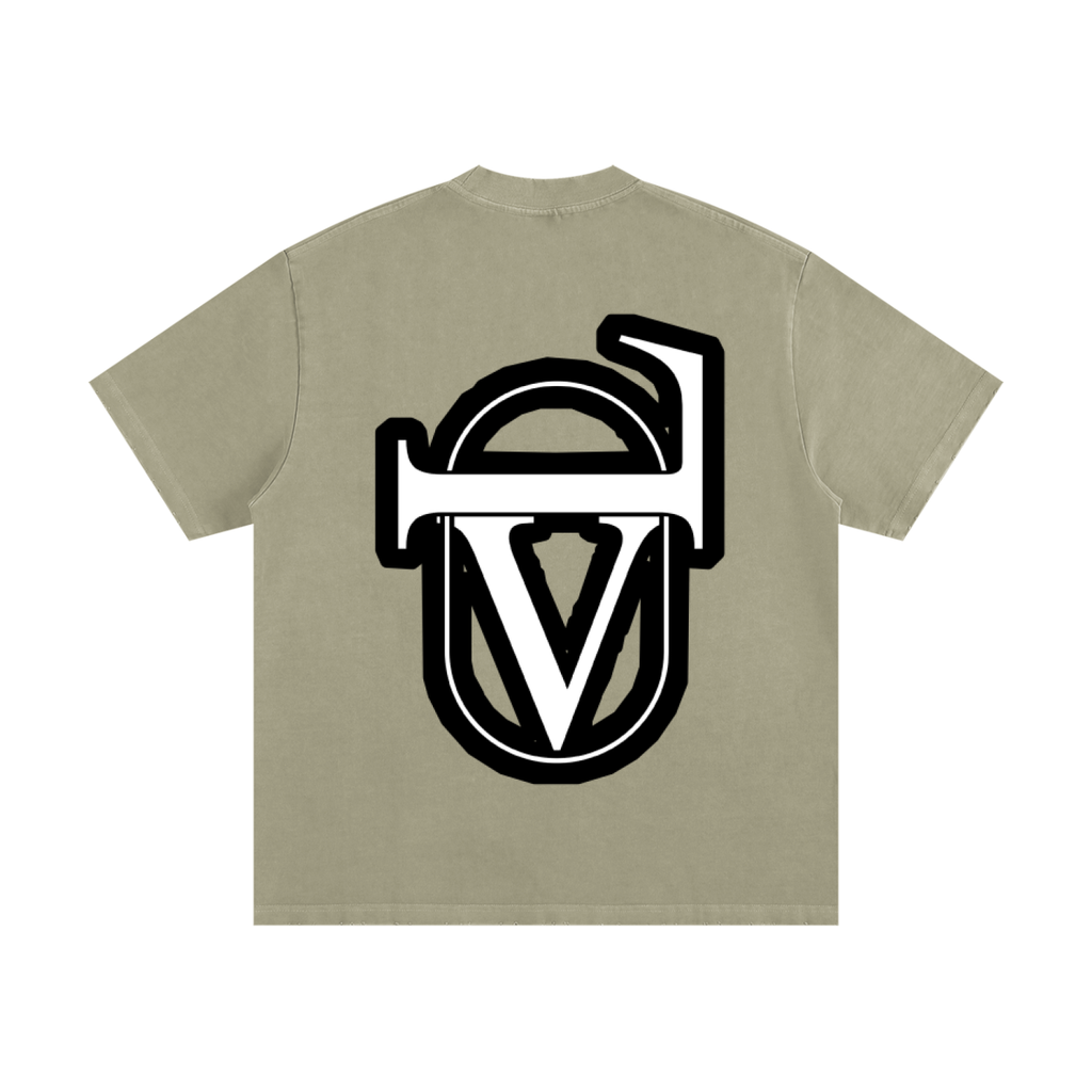 Heavyweight Vintage Washed Frayed T-Shirt
