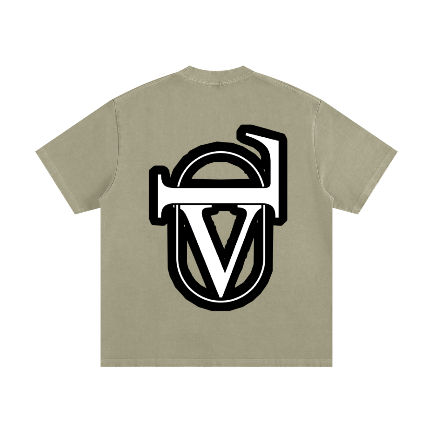 Heavyweight Vintage Washed Frayed T-Shirt