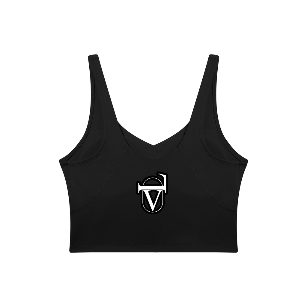 Women's V-Neck Yoga Sports Bra