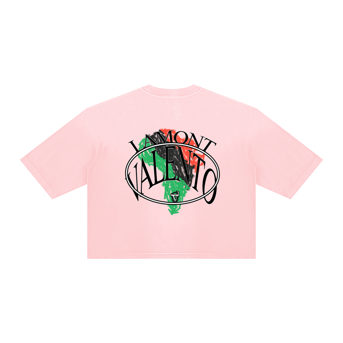 V Vintage Wash Sunfade Boxy T-Shirt