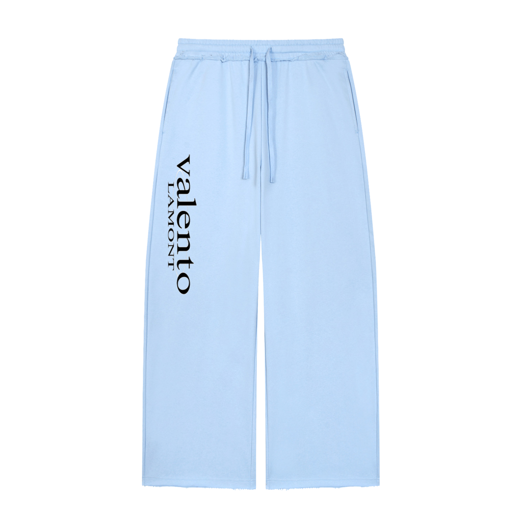 Women’s Wide Leg Raw Edge Sweatpants