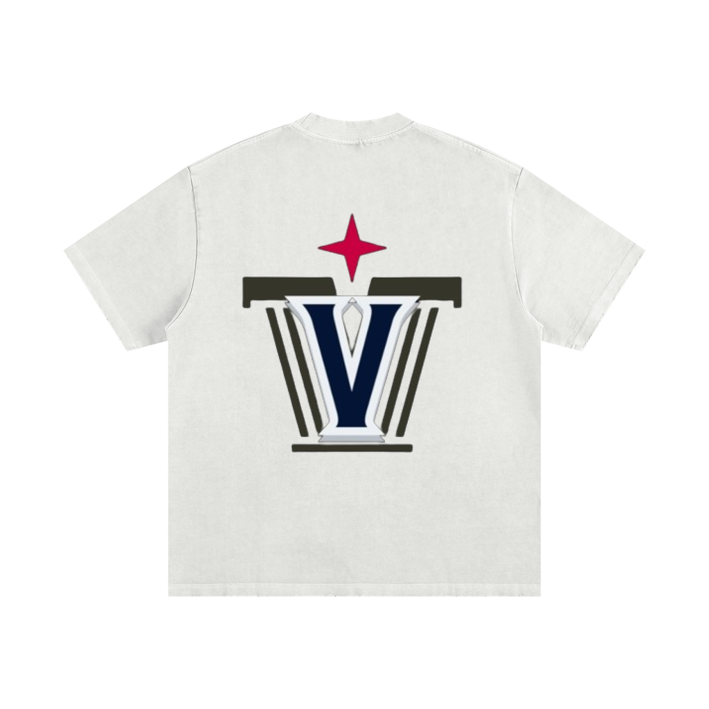 Heavyweight Vintage Washed Frayed T-Shirt