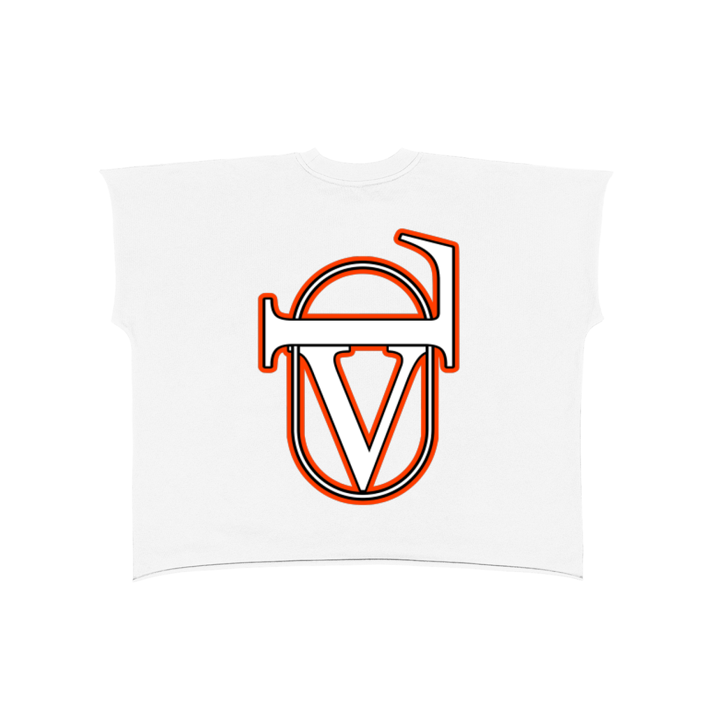 Raw Edge Boxy Non-Shrink T-Shirt
