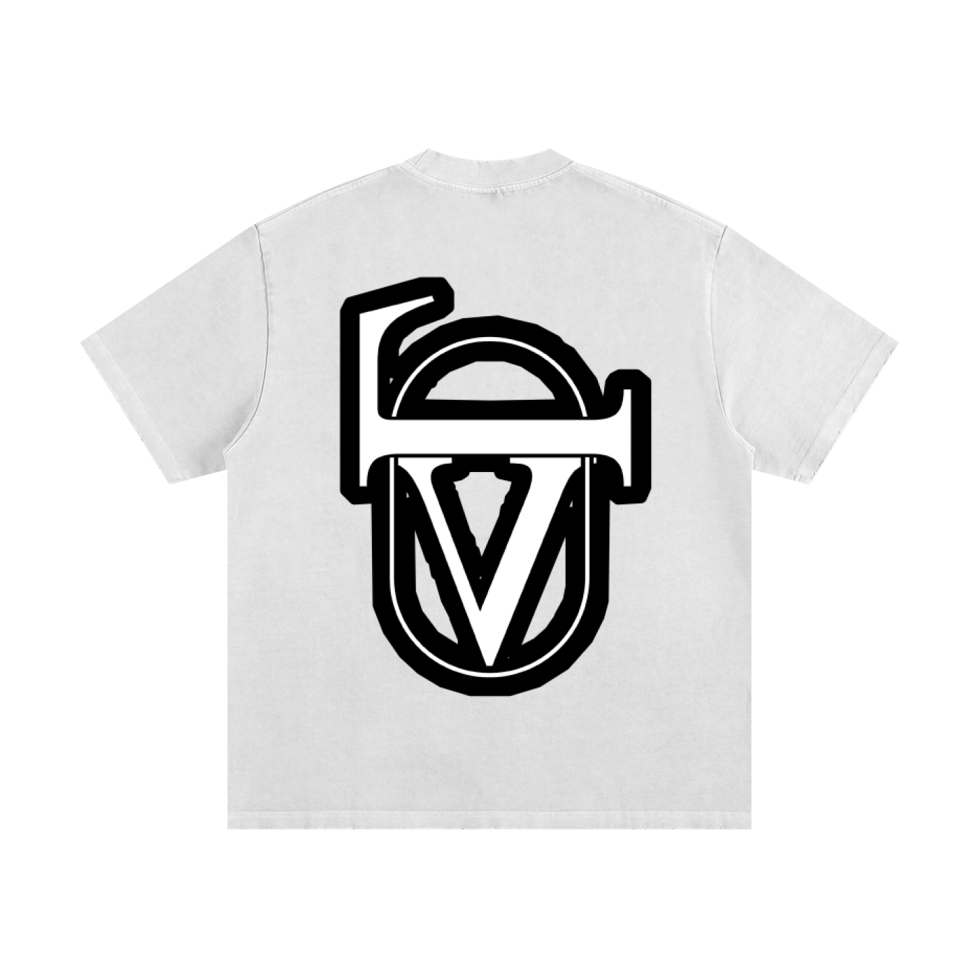 Heavyweight Vintage Washed Frayed T-Shirt