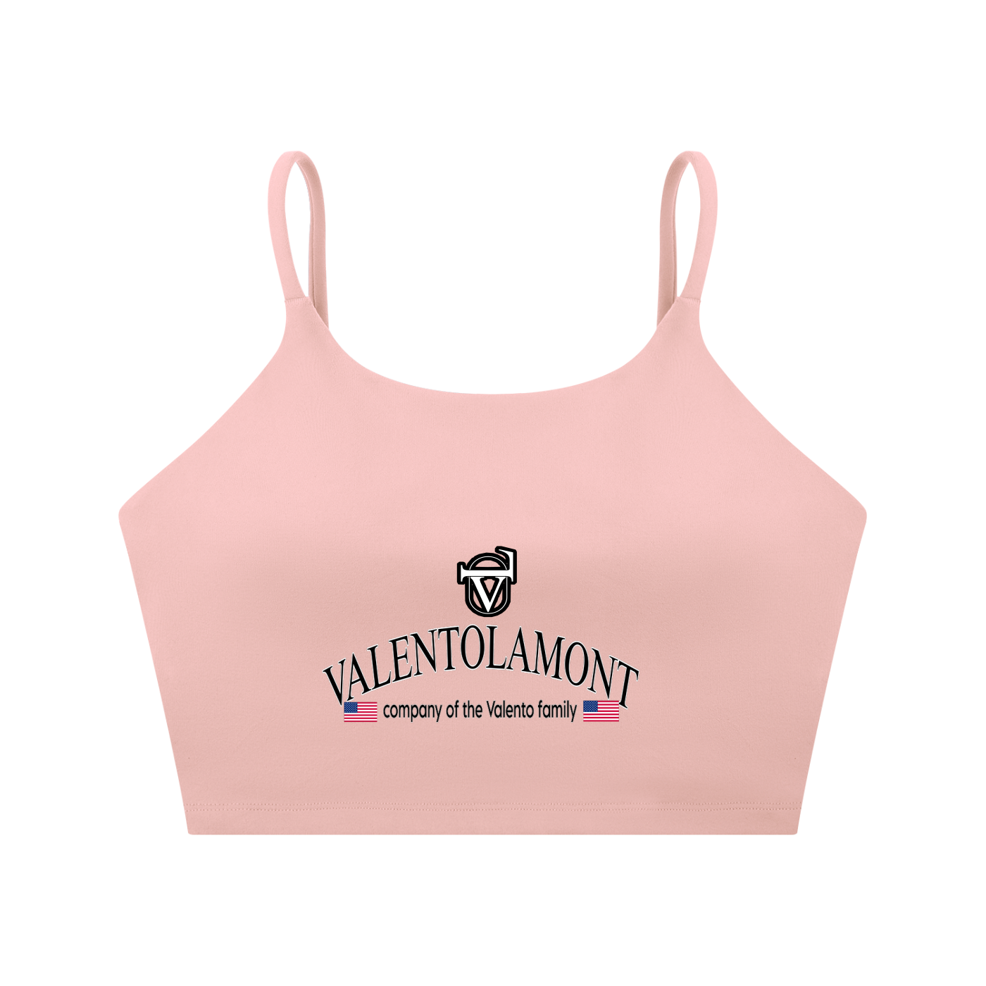 Spaghetti Strap Yoga Sports Bra