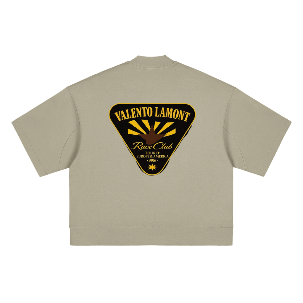 Heavyweight Oversized Mock Neck T-shirt