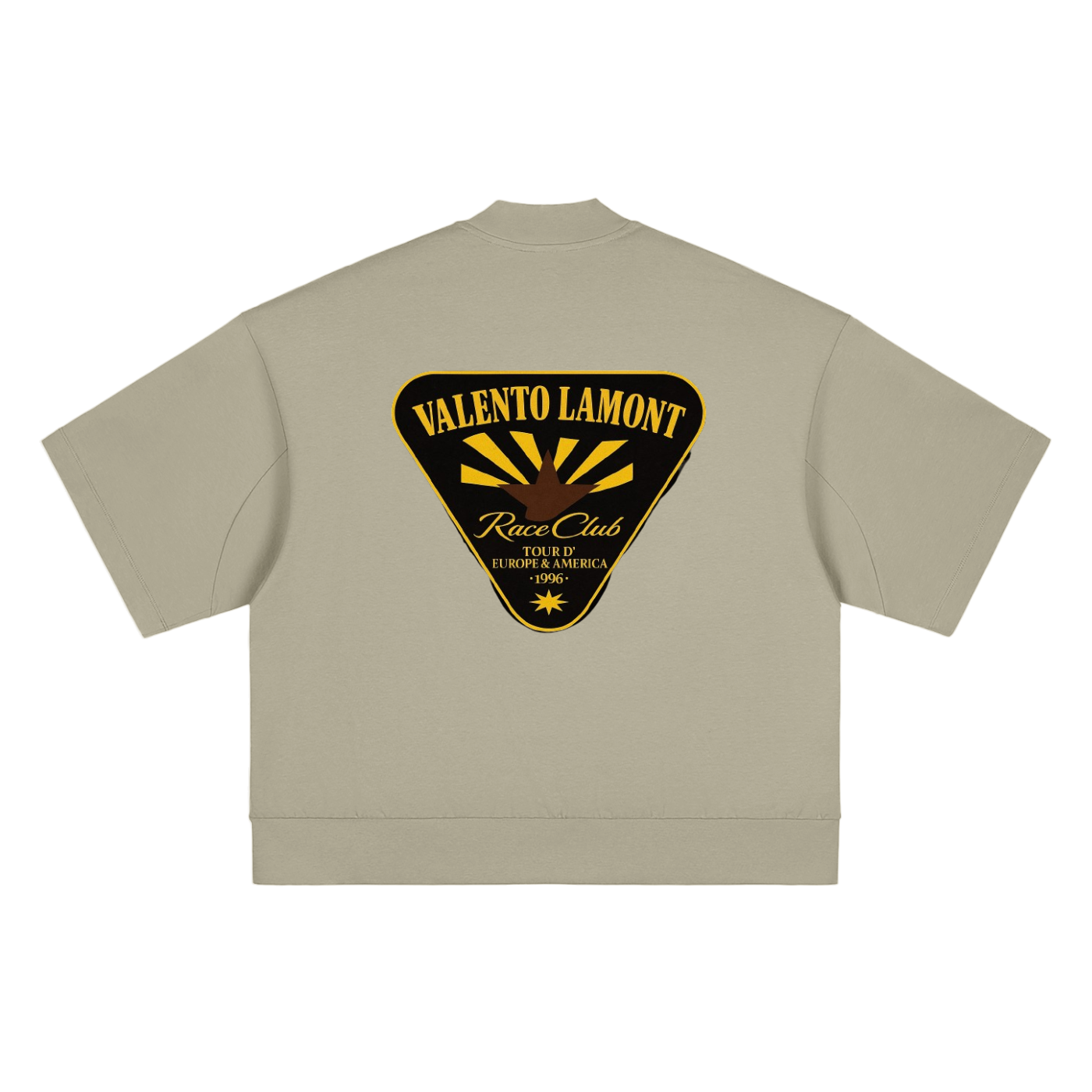 Heavyweight Oversized Mock Neck T-shirt