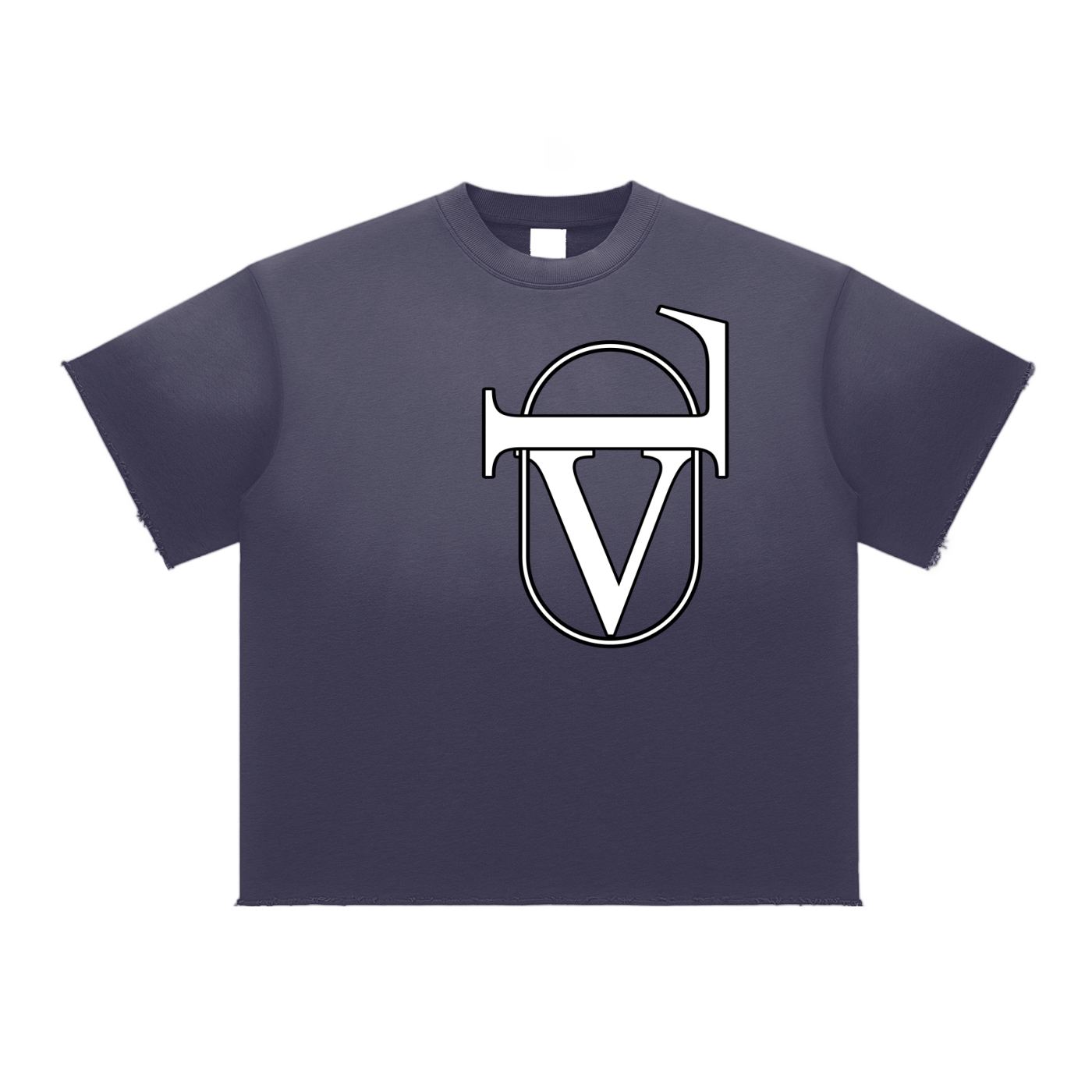 Sun Fade Raw Edge T-Shirt