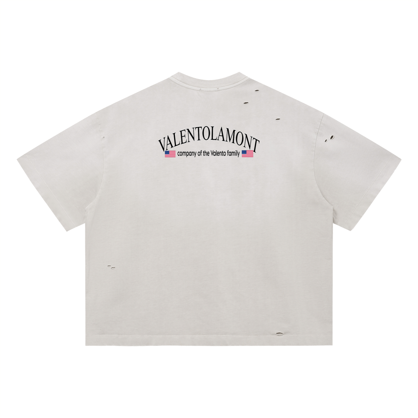 Vintage Washed Distressed Boxy Oversized T-Shirt