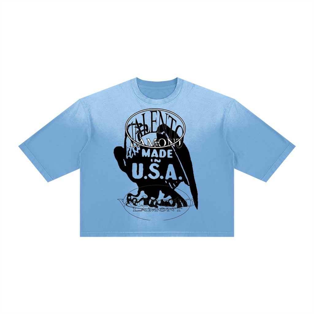 Unisex Vintage Wash Sunfade Boxy T-Shirt