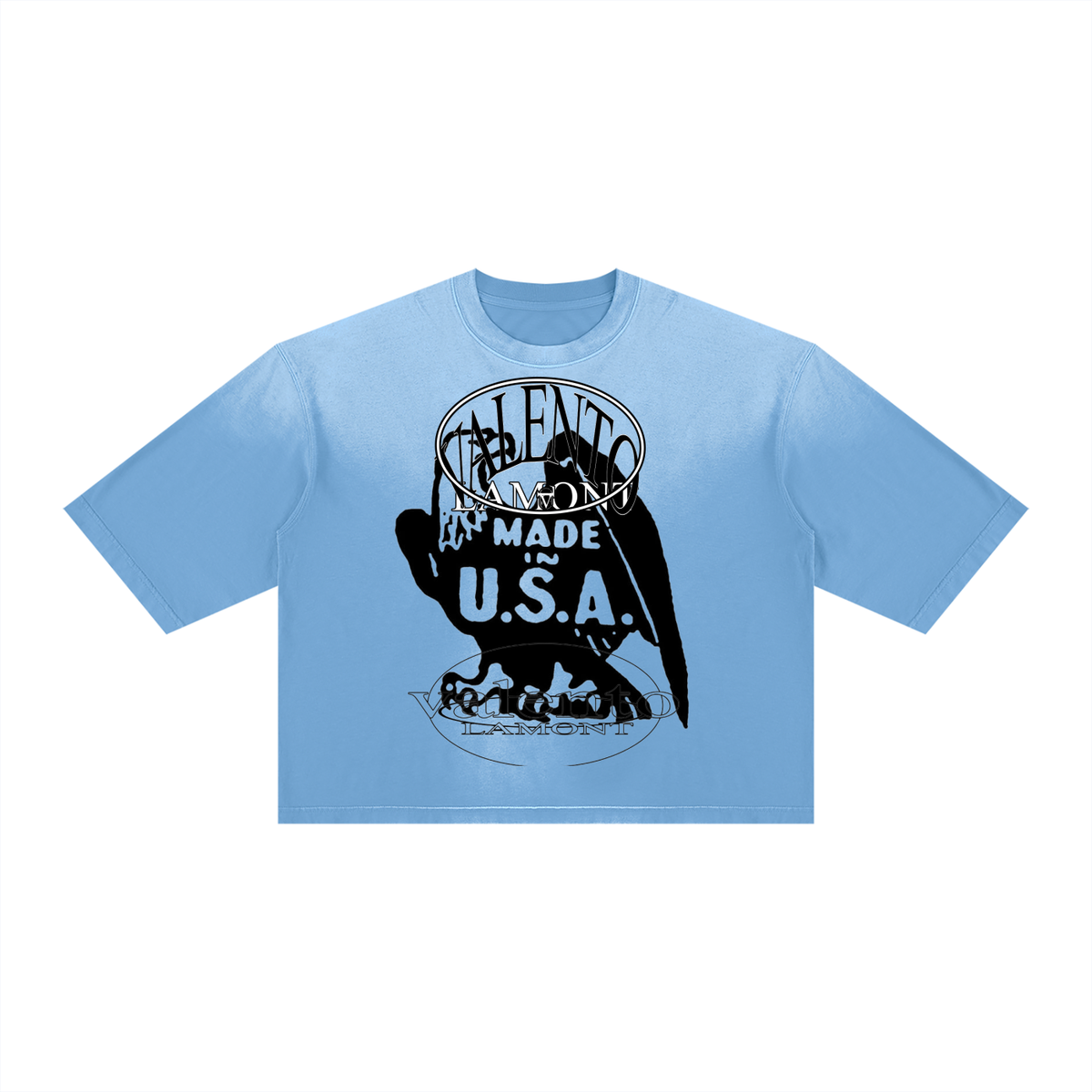 Unisex Vintage Wash Sunfade Boxy T-Shirt
