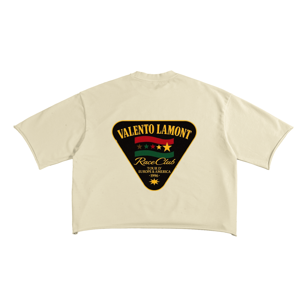 French Terry Raw Edge T-shirt