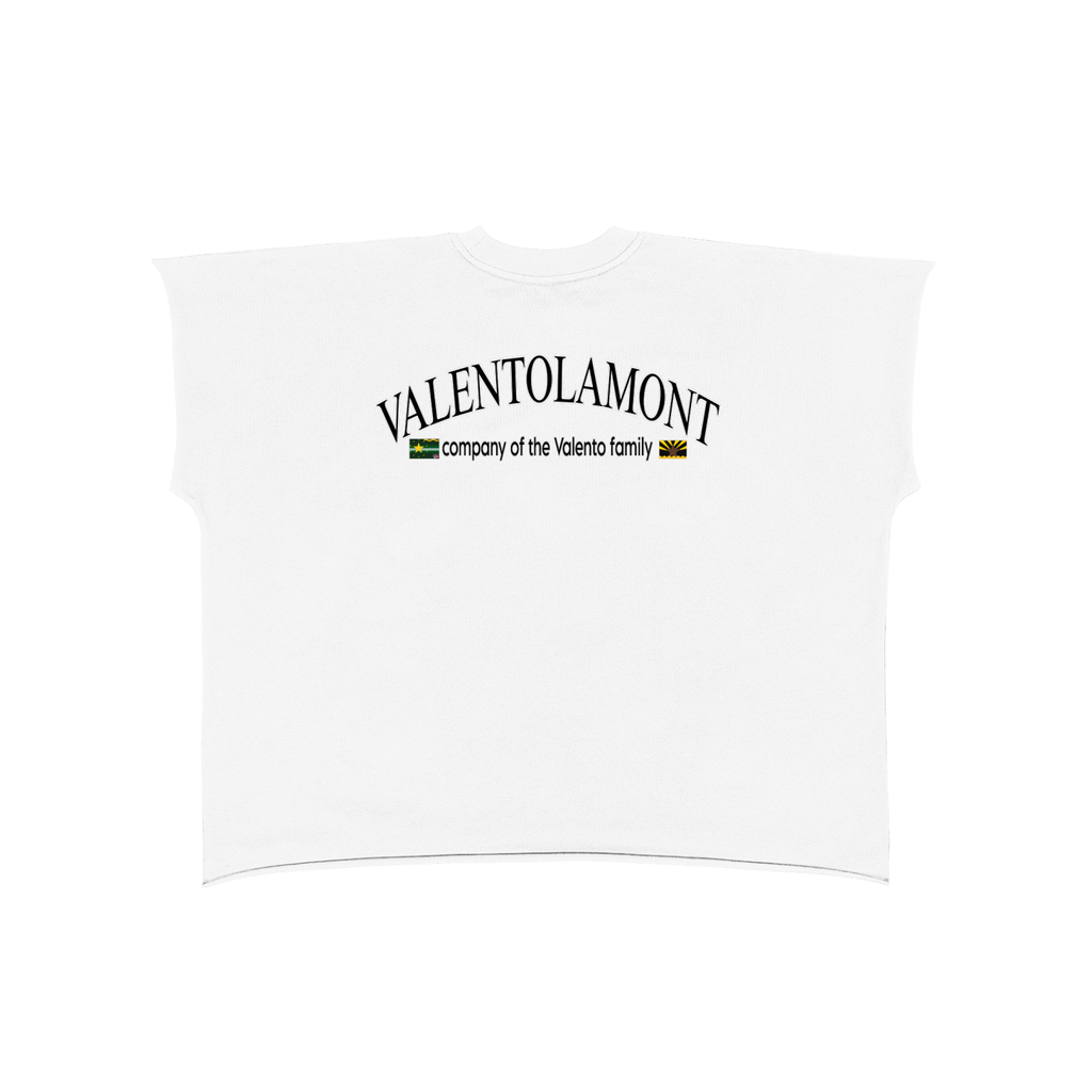 Raw Edge Boxy Non-Shrink T-Shirt