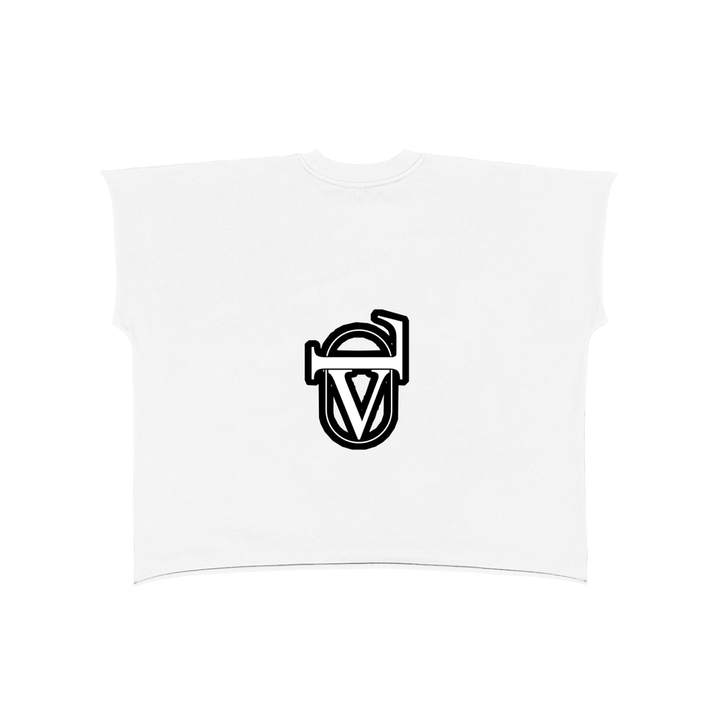 Raw Edge Boxy Non-Shrink T-Shirt