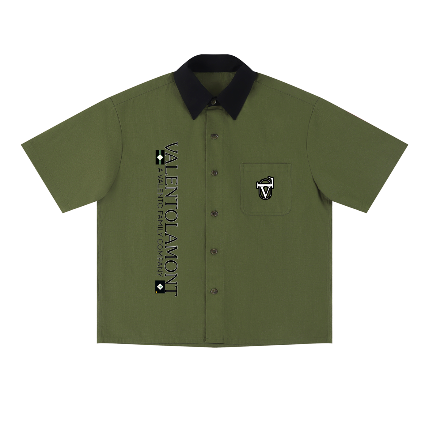 Unisex Color Block Short Sleeve Shirt