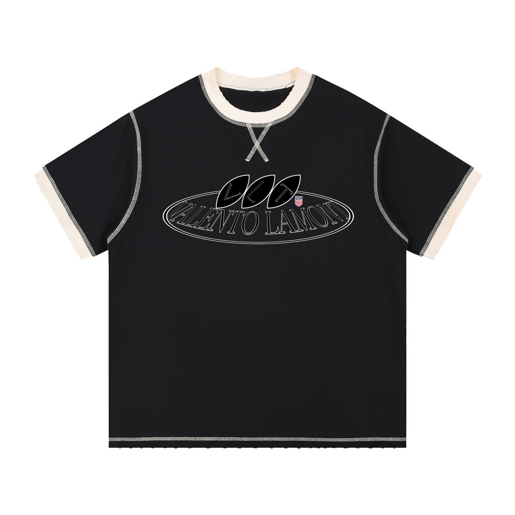 Unisex Contrast-Stitched Ringer T-Shirt