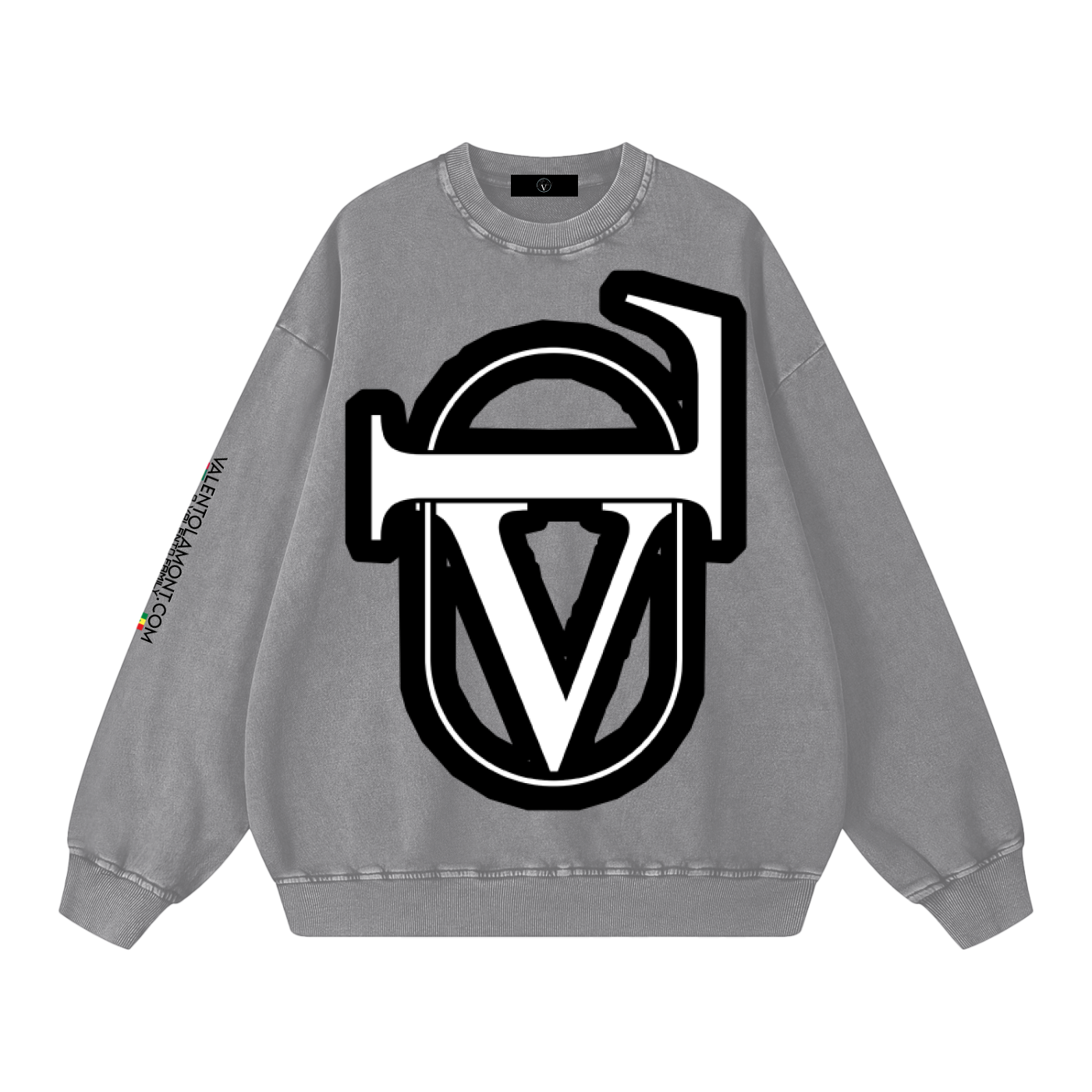 Snow Washed Oversized Sweatshirt