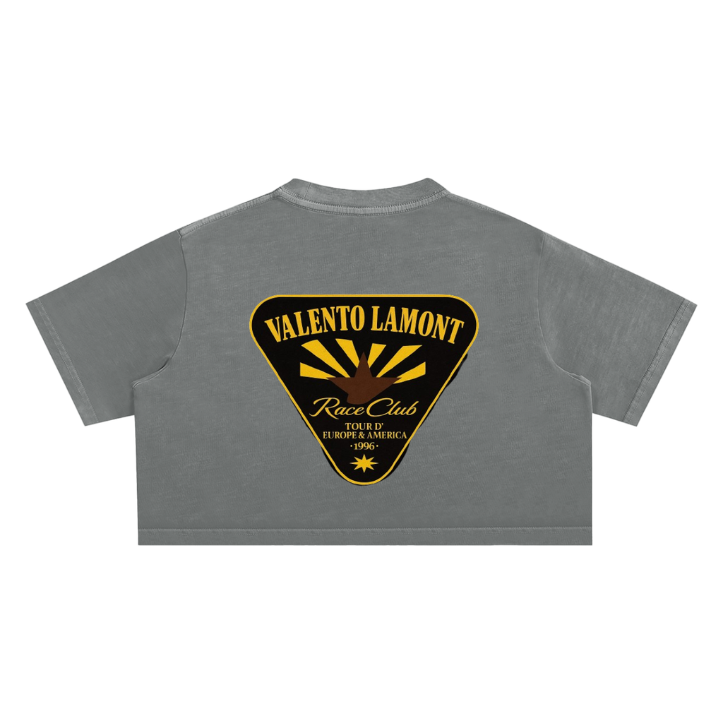 Snow Washed Crop Top