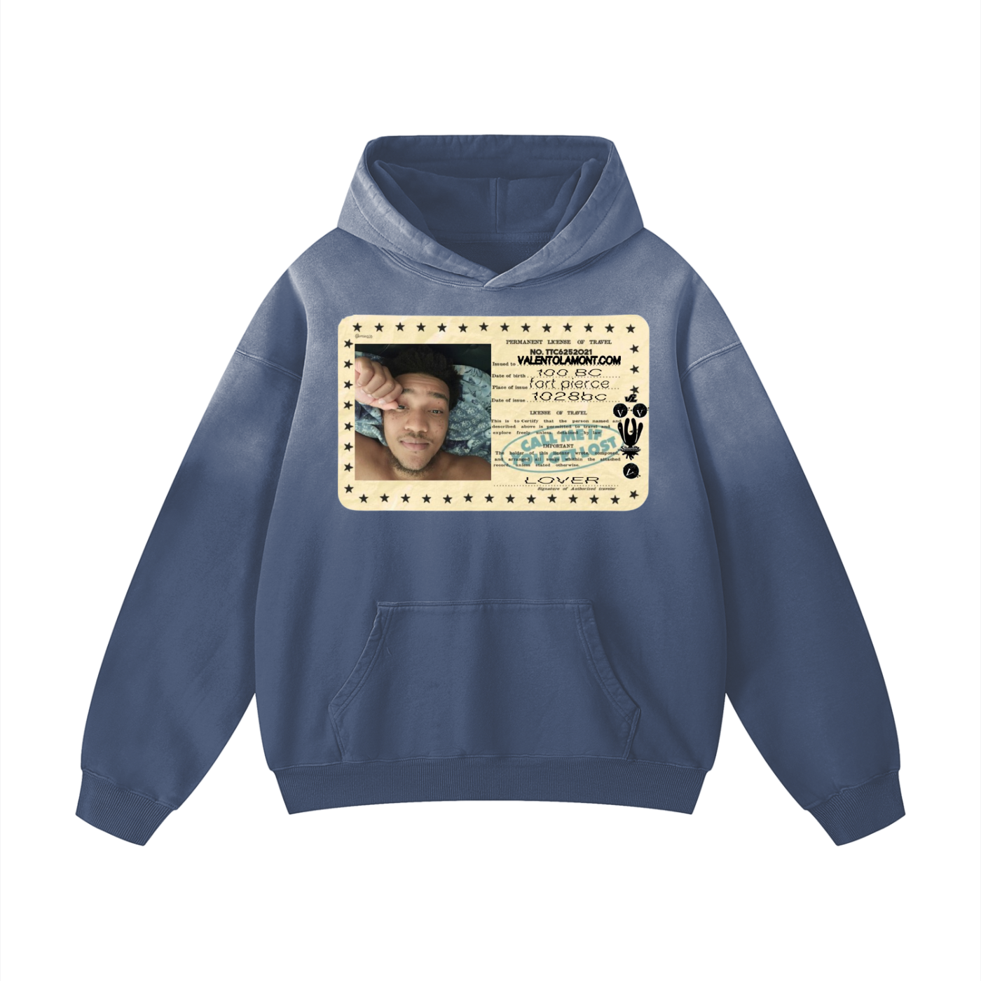 Heavyweight Sunfade Oversized Hoodie