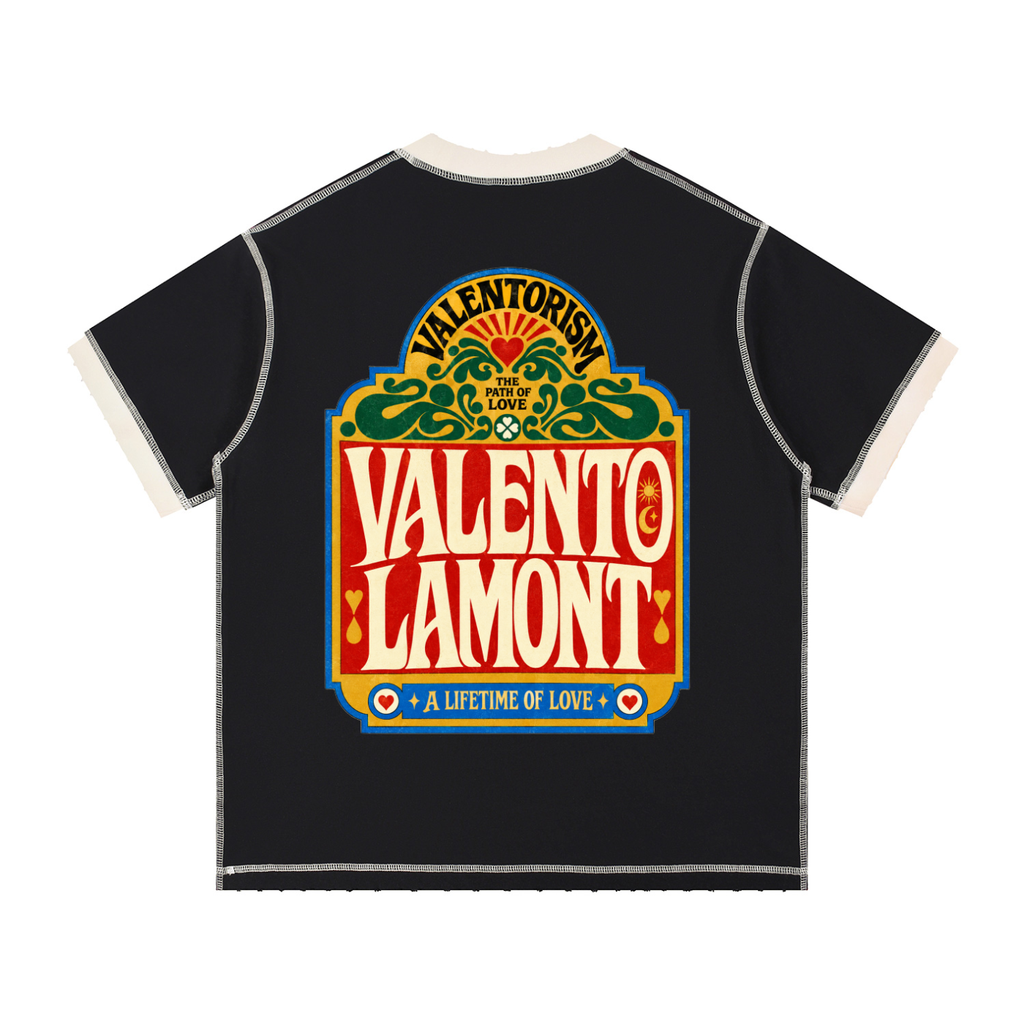 Unisex Contrast-Stitched Ringer T-Shirt