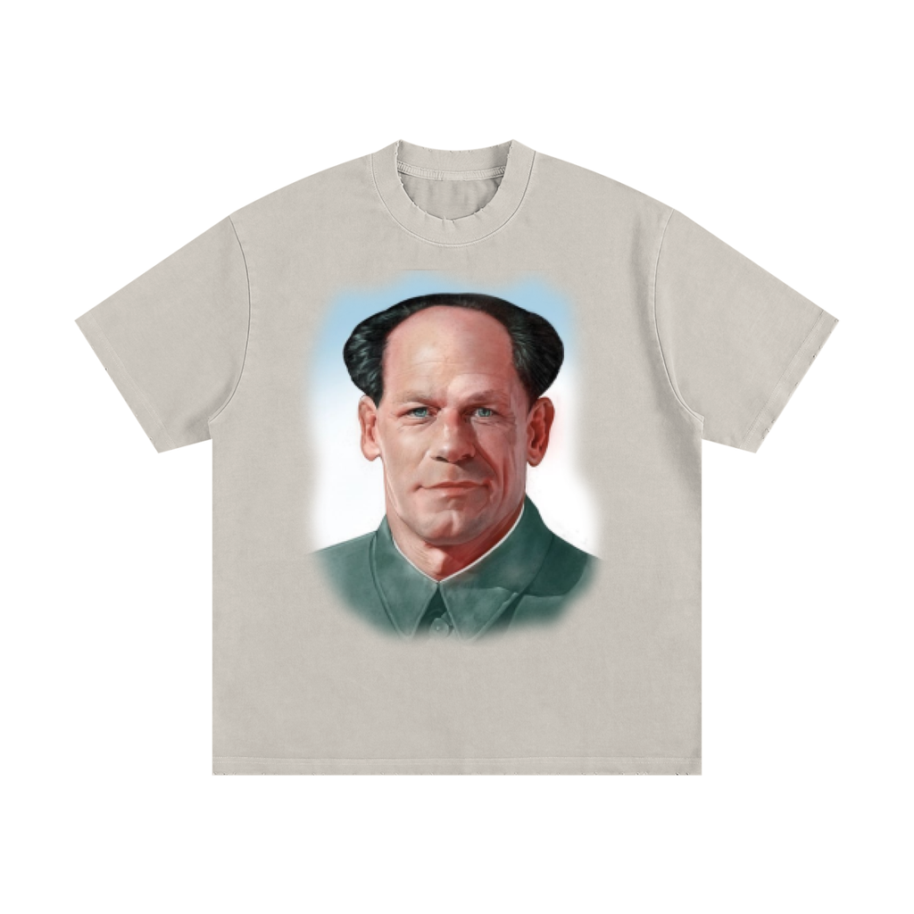 Heavyweight Vintage Washed Frayed T-Shirt