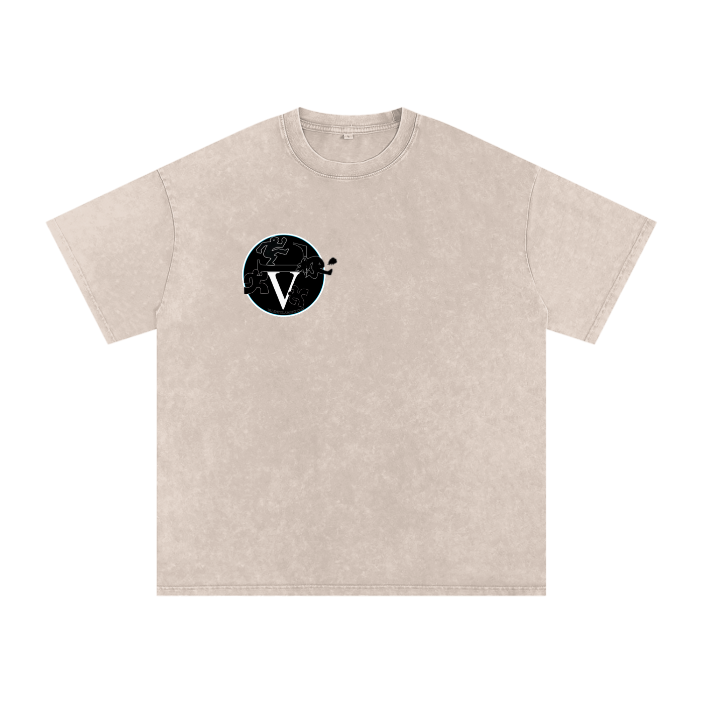 Acid Wash Oversize T-Shirt - 250 GSM