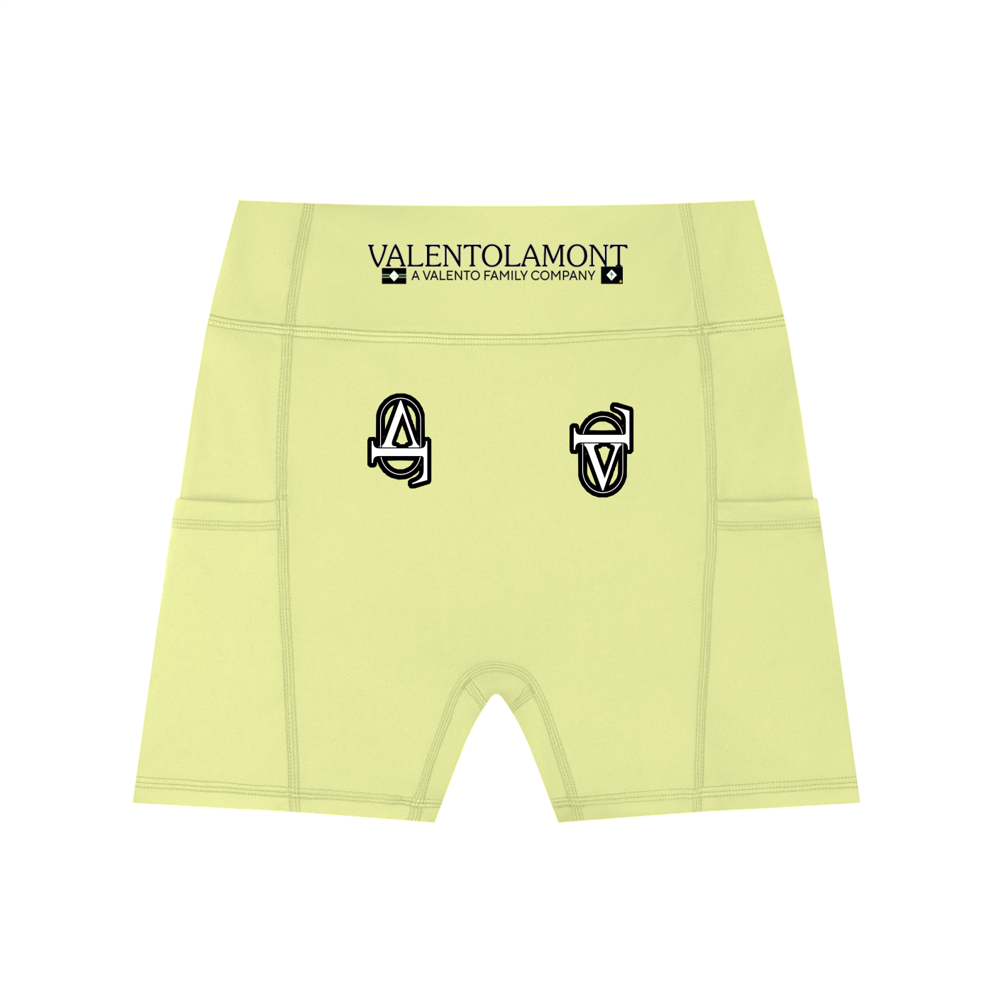 Women's High-Waisted Pocket Biker Shorts
