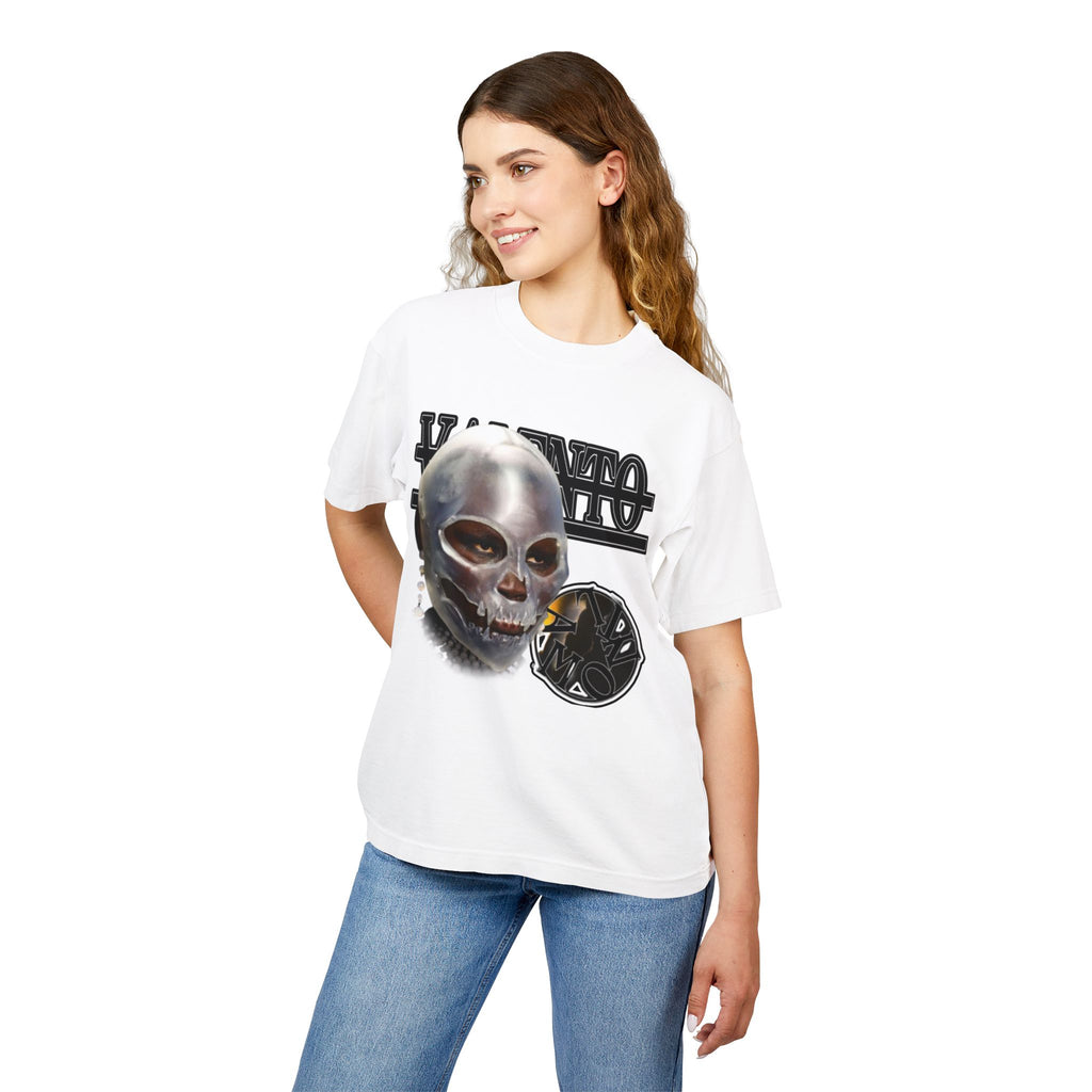 Unisex Urban Heavy Tee - Edgy Skull Graphic Shirt