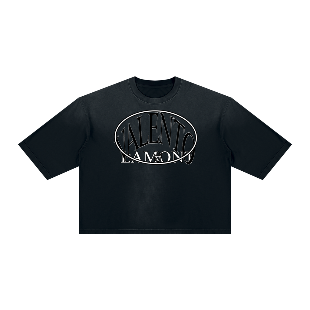V Vintage Wash Sunfade Boxy T-Shirt