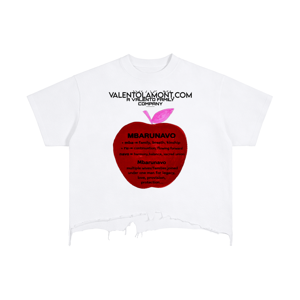 Vintage Wash Boxy Distressed Hem T-Shirt