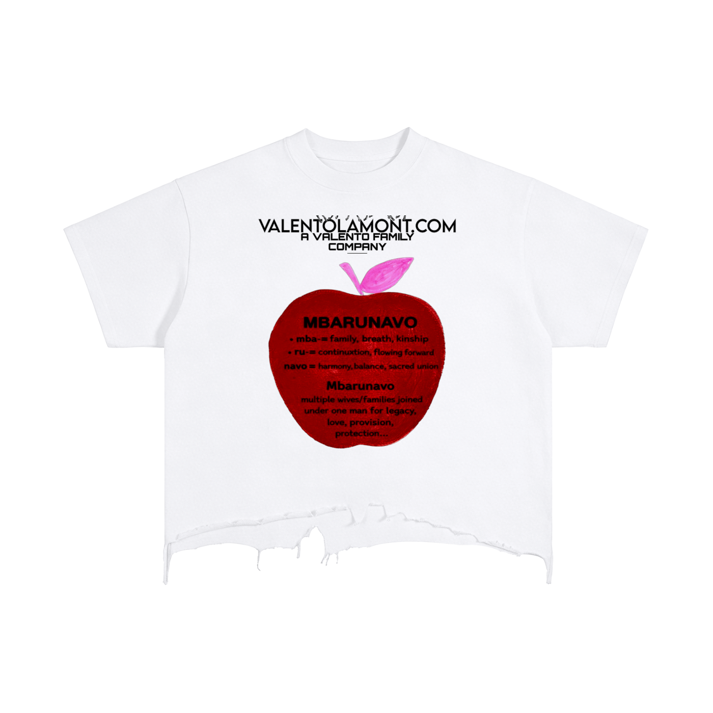 Vintage Wash Boxy Distressed Hem T-Shirt