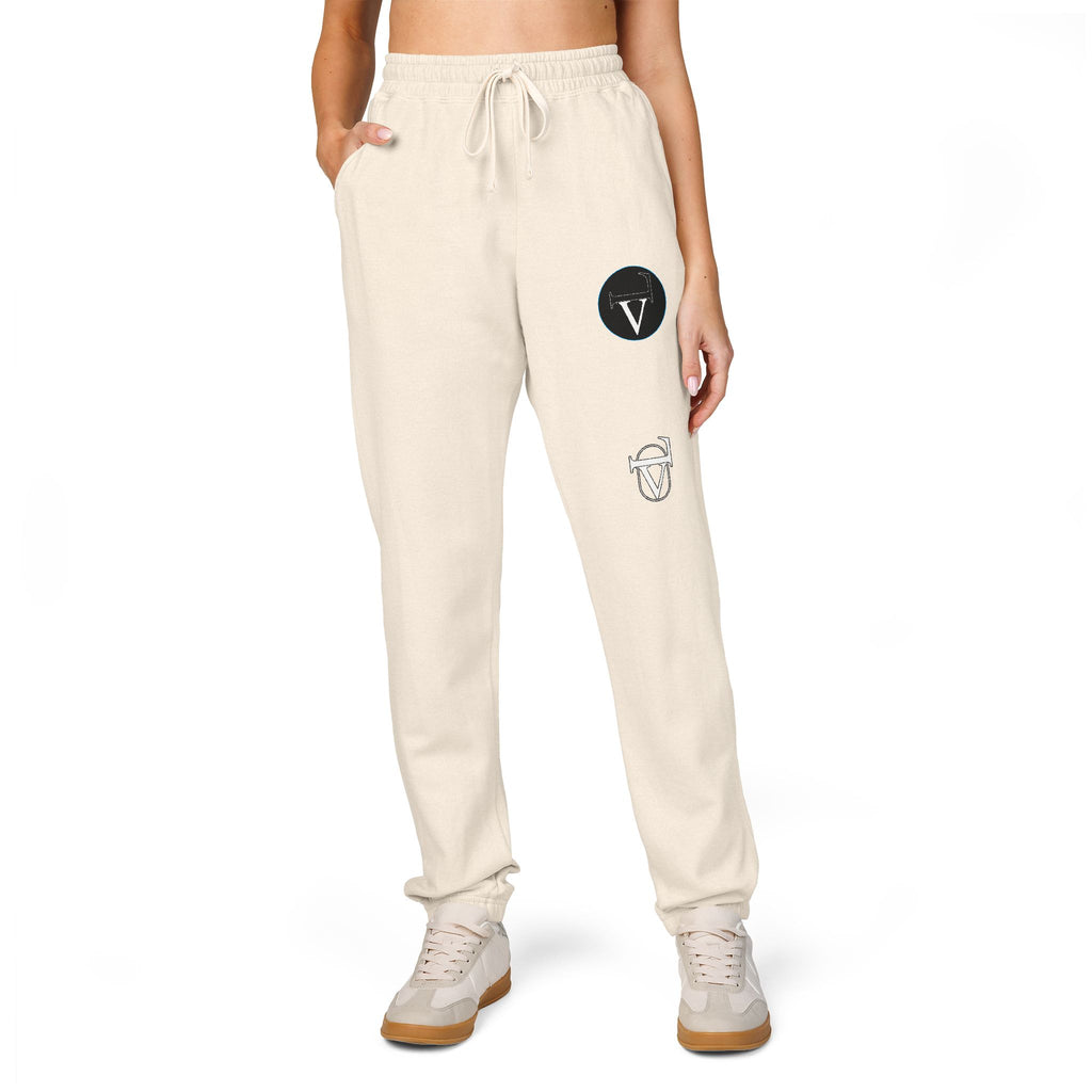 Unisex Garment-Dyed Fleece Sweatpants