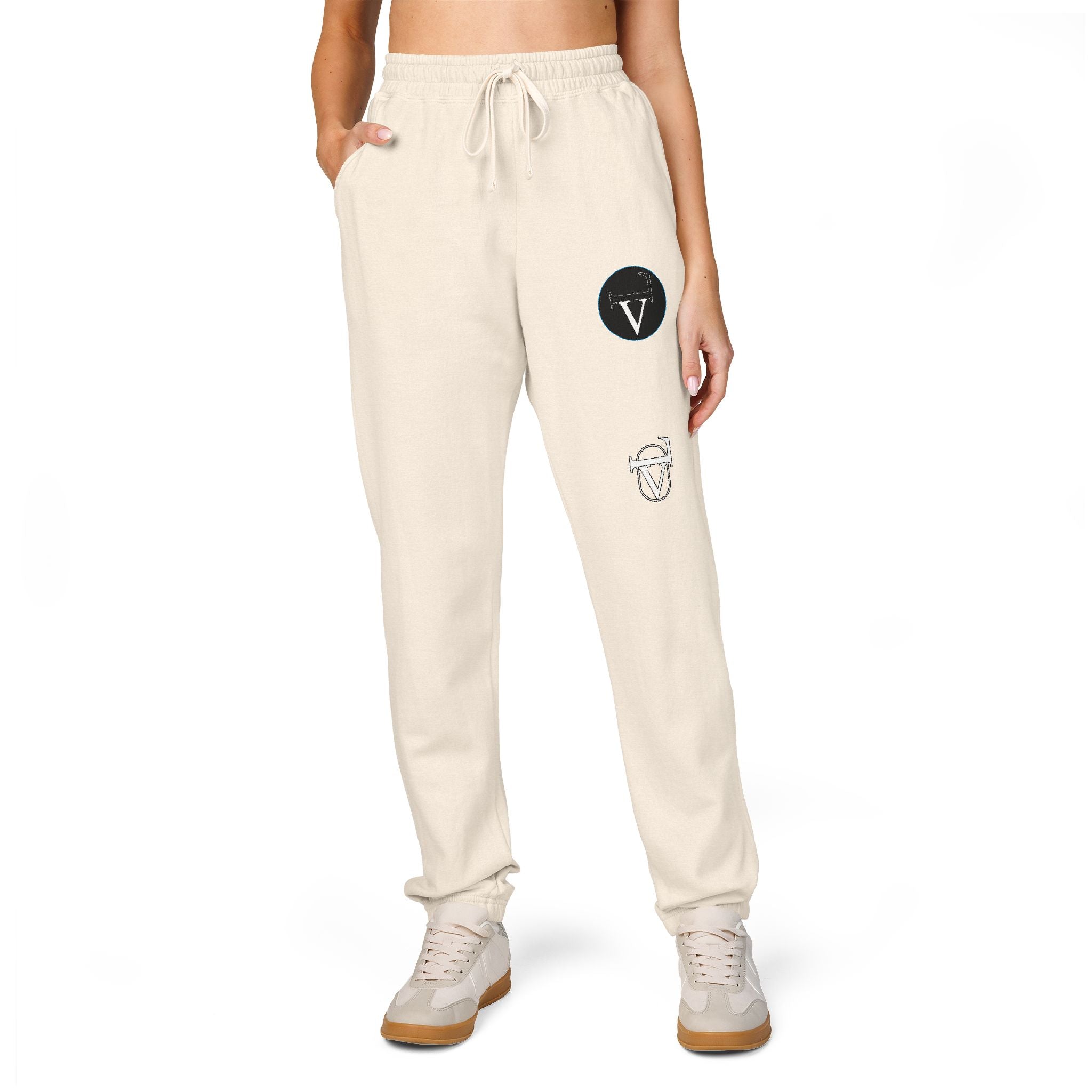 Unisex Garment-Dyed Fleece Sweatpants