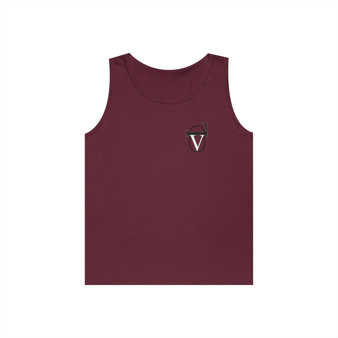 Unisex Heavy Cotton Tank Top - Comfortable Graphic Sleeveless Tee for Casual Wear, Summer Events, Gym, and Gifts