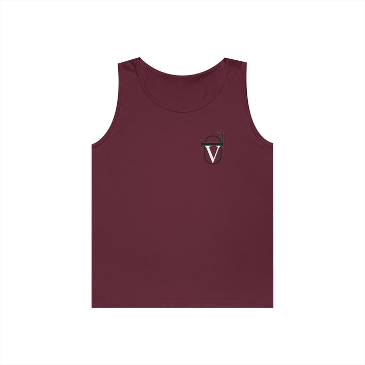 Unisex Heavy Cotton Tank Top - Comfortable Graphic Sleeveless Tee for Casual Wear, Summer Events, Gym, and Gifts